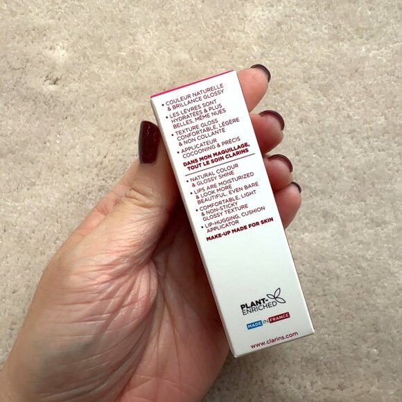 Clarins Lip Comfort Oil in Shade 03 Cherry - Picture 3 of 3